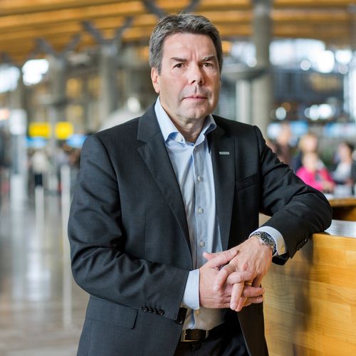 Tarald Johansen, direktør for sikkerhet og beredskap i Avinor. (Foto: Avinor)